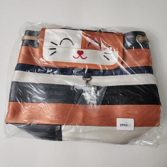 Harveys | Bags | Harveys Seatbelt Calico Kitty Backpack 